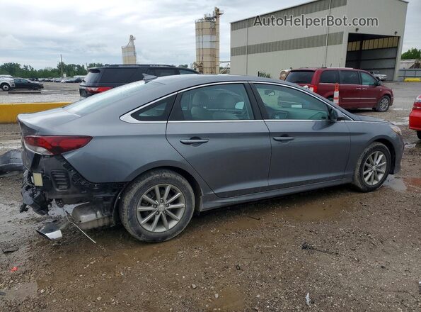 5NPE24AA3JH705877 2018 HYUNDAI SONATA Gray Հետևի աջ
