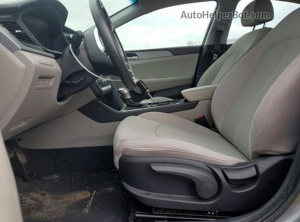5NPE24AA3JH705877 2018 HYUNDAI SONATA Gray Սալոնի դիմացի տեսք