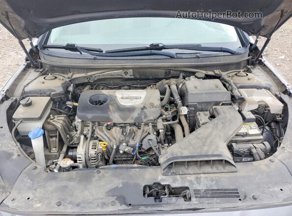 5NPE24AA3JH705877 2018 HYUNDAI SONATA Gray Սալոնի հետևի տեսք