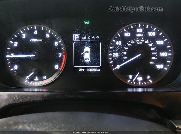 5NPE24AA7HH468711 2017 HYUNDAI SONATA Blue Vista de los asientos traseros