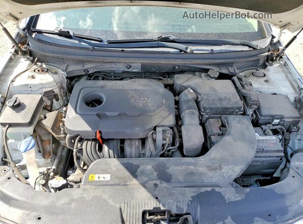 5NPE24AF0GH310883 2016 HYUNDAI SONATA White Vista interior trasera