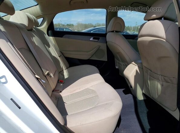 5NPE24AF0GH310883 2016 HYUNDAI SONATA White Vista de los asientos traseros