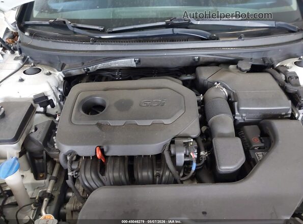 5NPE24AF0HH496099 2017 HYUNDAI SONATA White Հետևի տեսք