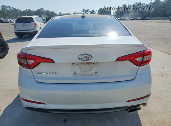 5NPE24AF0HH499164 2017 HYUNDAI SONATA White Vista trasera