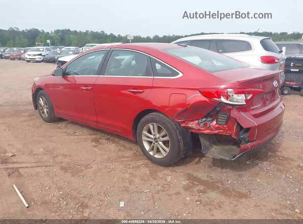 5NPE24AF0HH515301 2017 HYUNDAI SONATA Red Tył lewy