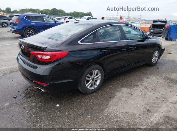 5NPE24AF0HH532096 2017 HYUNDAI SONATA Black Հետևի աջ