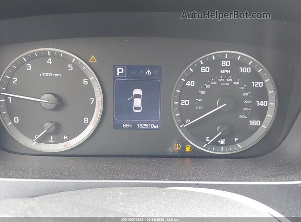 5NPE24AF0HH543762 2017 HYUNDAI SONATA Silver Widok tylnych siedzeń