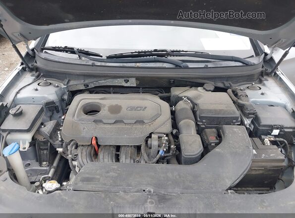 5NPE24AF0HH543762 2017 HYUNDAI SONATA Silver Widok z tyłu