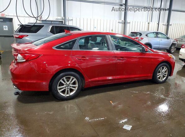 5NPE24AF0HH587146 2017 HYUNDAI SONATA Red 