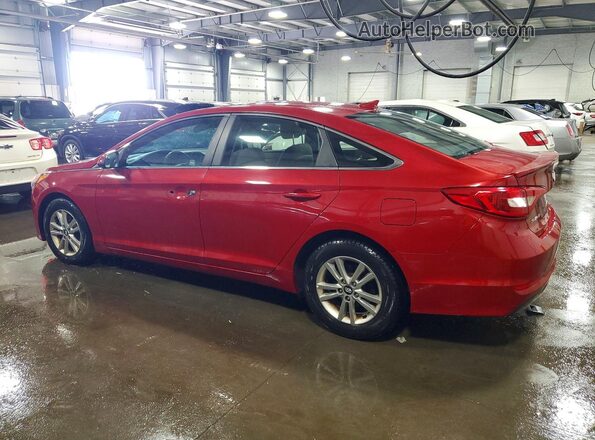 5NPE24AF0HH587146 2017 HYUNDAI SONATA Red 