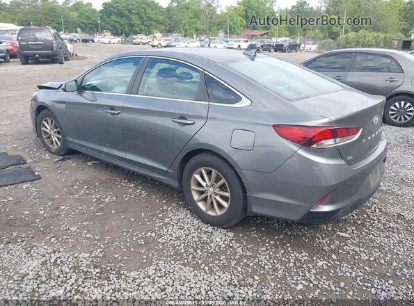 5NPE24AF0JH660098 2018 HYUNDAI SONATA Gray 