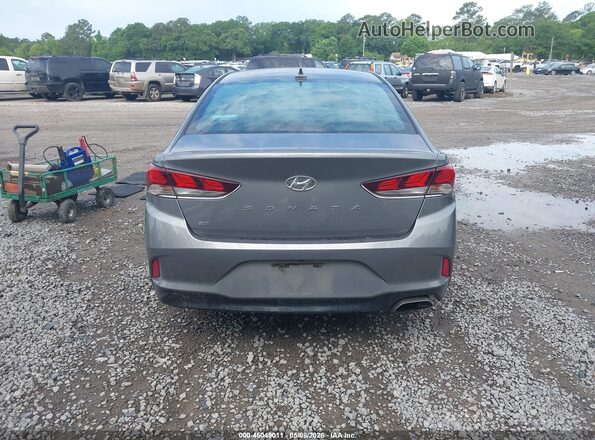 5NPE24AF0JH660098 2018 HYUNDAI SONATA Gray 