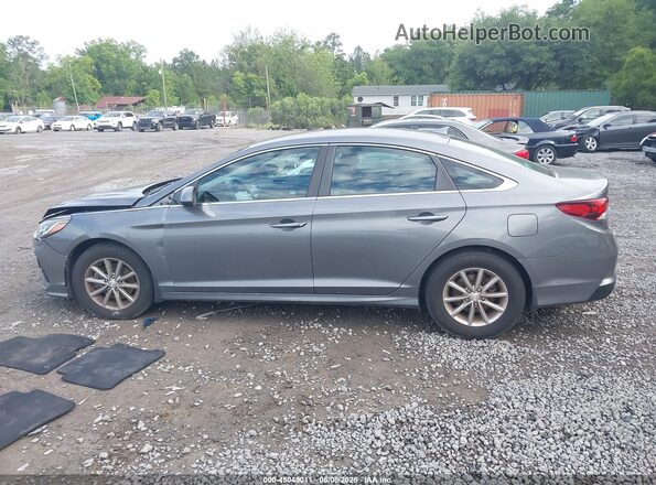 5NPE24AF0JH660098 2018 HYUNDAI SONATA Gray 