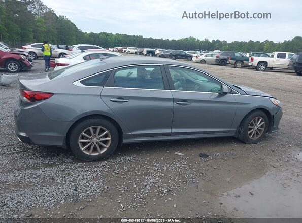 5NPE24AF0JH660098 2018 HYUNDAI SONATA Gray 