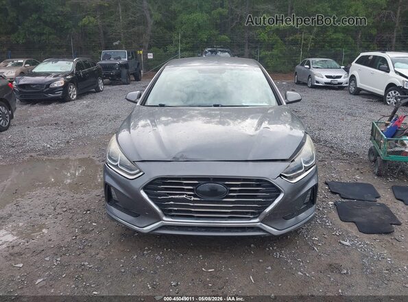 5NPE24AF0JH660098 2018 HYUNDAI SONATA Gray 