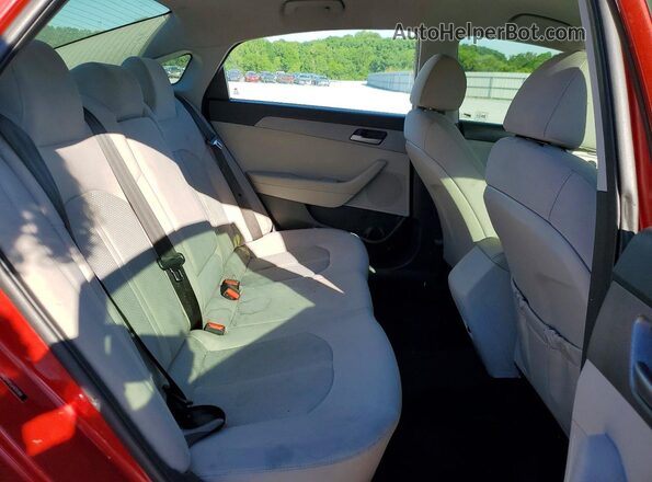 5NPE24AF0JH695966 2018 HYUNDAI SONATA Burgundy 