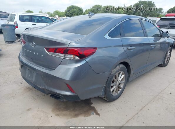 5NPE24AF0JH705315 2018 HYUNDAI SONATA Серый Задняя правая четверть