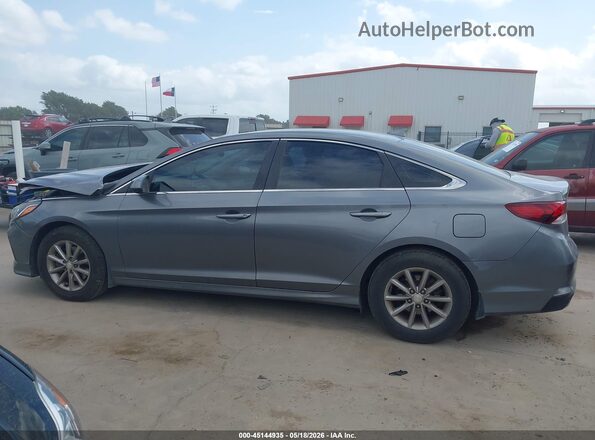 5NPE24AF0JH705315 2018 HYUNDAI SONATA Серый Панорамный вид салона 360°