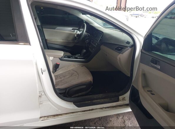 5NPE24AF0KH772711 2019 HYUNDAI SONATA White 