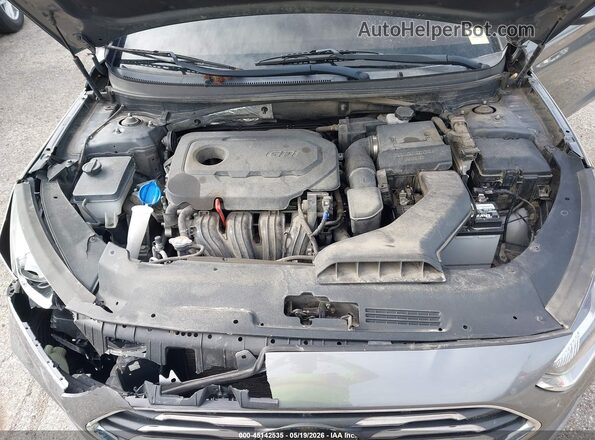 5NPE24AF0KH803603 2019 HYUNDAI SONATA Gray Vista trasera