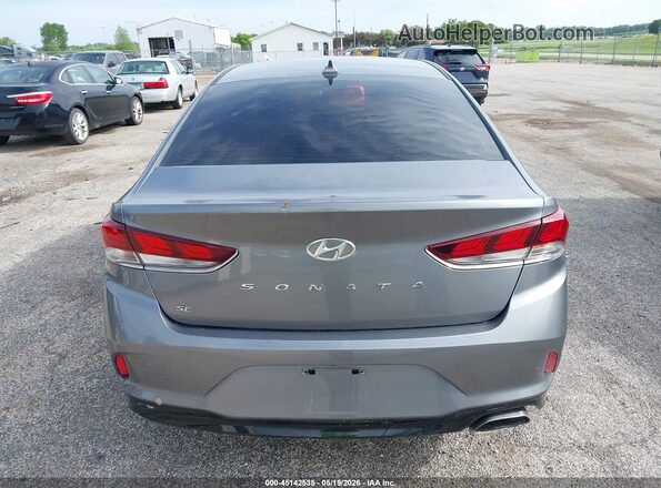 5NPE24AF0KH803603 2019 HYUNDAI SONATA Gray 