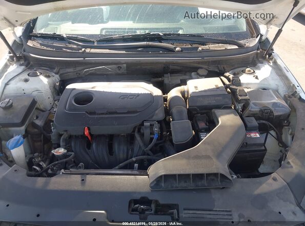 5NPE24AF0KH819980 2019 HYUNDAI SONATA White Widok z tyłu