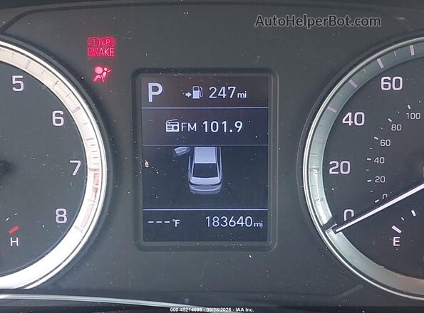 5NPE24AF0KH819980 2019 HYUNDAI SONATA White 