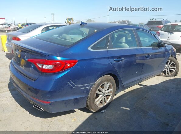 5NPE24AF1GH342256 2016 HYUNDAI SONATA Blue უკანა მარჯვენა