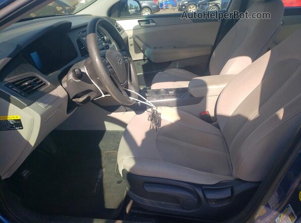 5NPE24AF1GH411415 2016 HYUNDAI SONATA Blue 