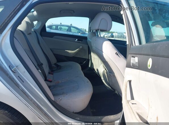 5NPE24AF1GH430658 2016 HYUNDAI SONATA Silver Widok naklejki z numerem VIN