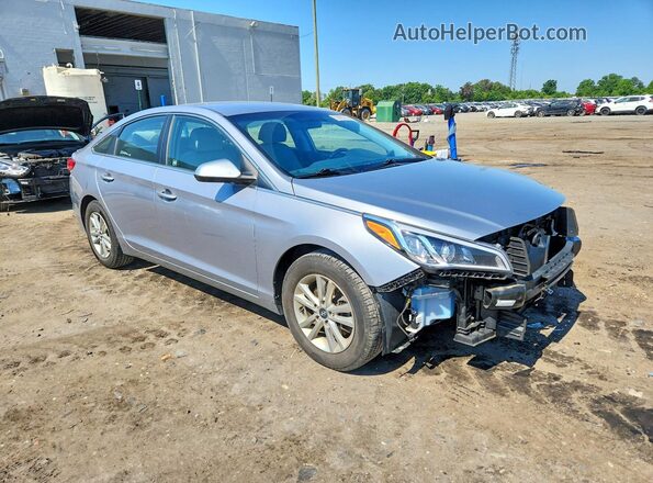 5NPE24AF1HH519874 2017 HYUNDAI SONATA Silver 