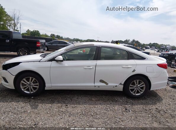 5NPE24AF1HH537663 2017 HYUNDAI SONATA White 