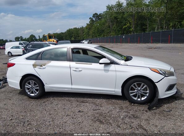 5NPE24AF1HH537663 2017 HYUNDAI SONATA White Vista interior de 360 grados