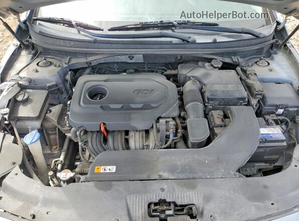 5NPE24AF1HH541499 2017 HYUNDAI SONATA Silver 