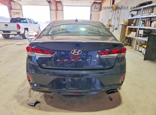5NPE24AF1JH607023 2018 HYUNDAI SONATA Black 
