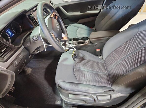 5NPE24AF1JH607023 2018 HYUNDAI SONATA Black 
