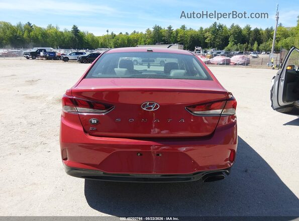 5NPE24AF1JH642967 2018 HYUNDAI SONATA Red 