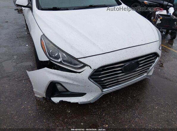 5NPE24AF1JH700415 2018 HYUNDAI SONATA White Vista frontal