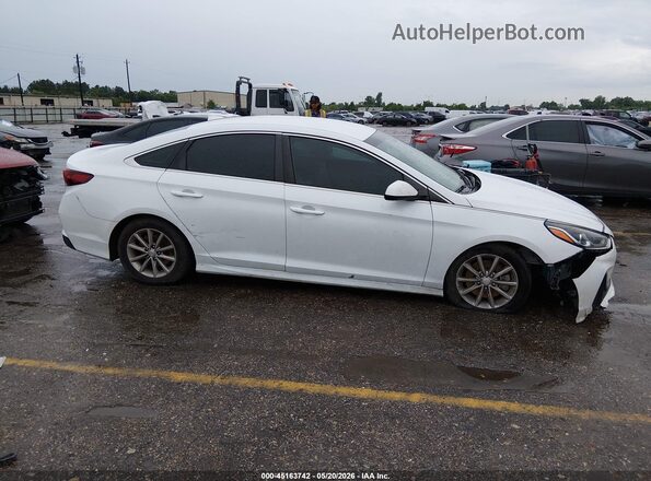 5NPE24AF1JH700415 2018 HYUNDAI SONATA White Vista interior de 360 grados