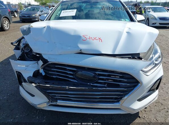 5NPE24AF1KH744612 2019 HYUNDAI SONATA White Vista frontal