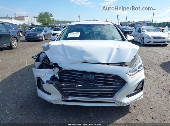 5NPE24AF1KH744612 2019 HYUNDAI SONATA White Vista del salpicadero