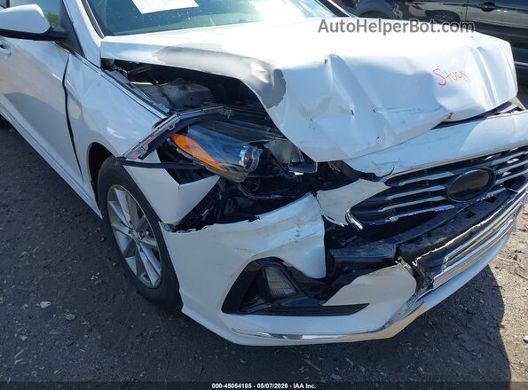 5NPE24AF1KH744612 2019 HYUNDAI SONATA White 