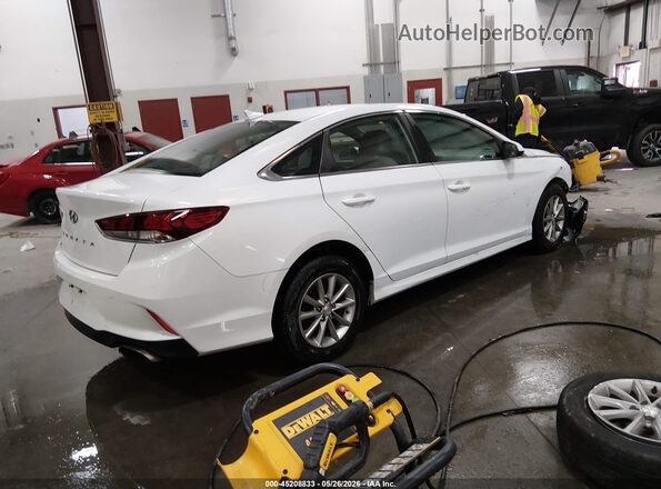 5NPE24AF1KH819681 2019 HYUNDAI SONATA White Հետևի աջ