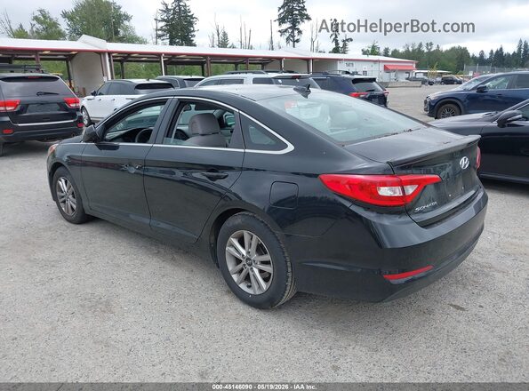5NPE24AF2GH364489 2016 HYUNDAI SONATA Black 