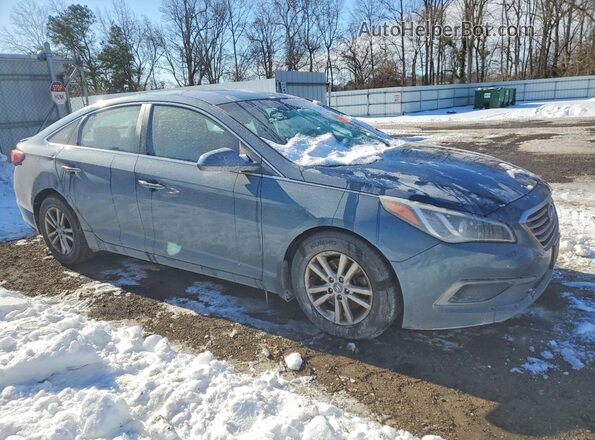 5NPE24AF2GH391322 2016 HYUNDAI SONATA Blue 