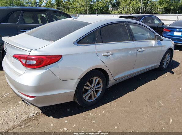 5NPE24AF2GH407213 2016 HYUNDAI SONATA Silver 