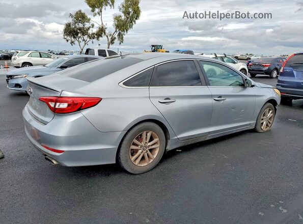 5NPE24AF2HH447499 2017 HYUNDAI SONATA Silver უკანა მარჯვენა