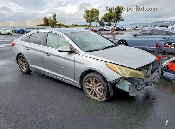 5NPE24AF2HH447499 2017 HYUNDAI SONATA Silver წინა მარჯვენა