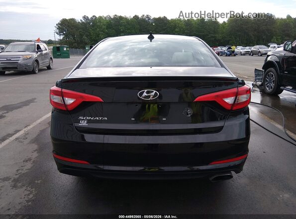 5NPE24AF2HH490837 2017 HYUNDAI SONATA Black 