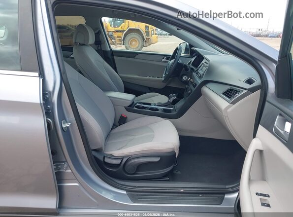 5NPE24AF2HH501545 2017 HYUNDAI SONATA Gray 